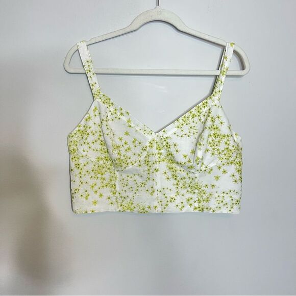 All Saints Cassia Amanzi Linen Blend Top NWT Size 12 - Picture 7 of 12